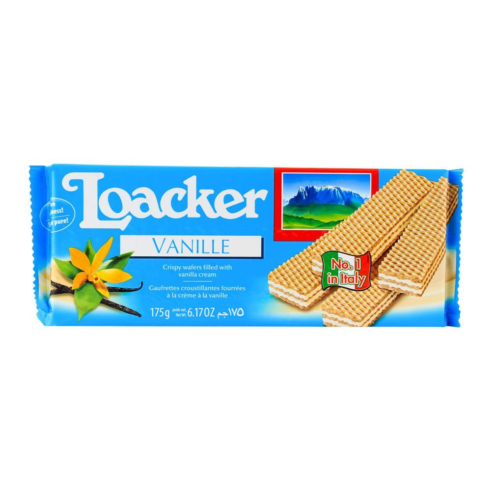 Loacker Vanille Wafers 175gm - Main Image