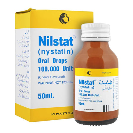 ICI Pharmaceuticals Nilstat Oral Drops, 50ml - Main Image