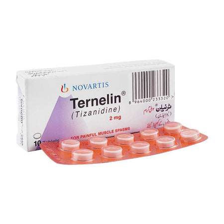 Novartis Pharmaceuticals Ternelin Tablet, 2mg, 10-Pack - Main Image