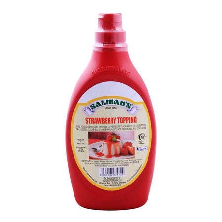 Salmans Strawberry Topping 623g - Image 2