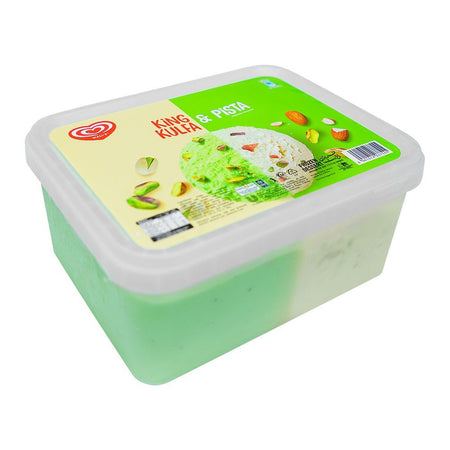 Walls King Kulfa and Pista Tub, Frozen Dessert, 1400ml - Main Image