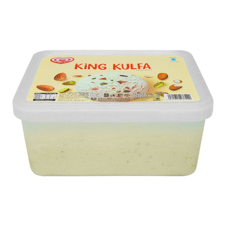 Wall's King Kulfa Tub, Frozen Dessert, 1400ml - Image 2