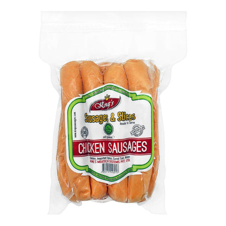 King's Chicken Sausages, 4 Pieces, 340g - Main Image