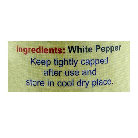Rossmorr Ground White Pepper, Bottle, 28g - Image 3
