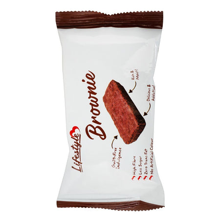 Lifestyle Brownie, Guilt Free, Less Sugar, Zero Trans Fat, 30g - Main Image