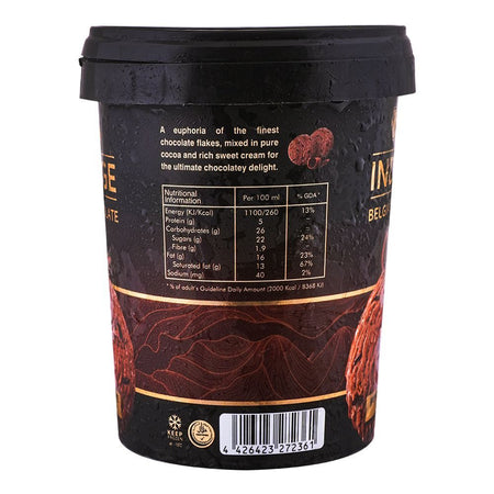 Hico Indulge Belgian Chocolate Family Pack, 500ml - Image 3