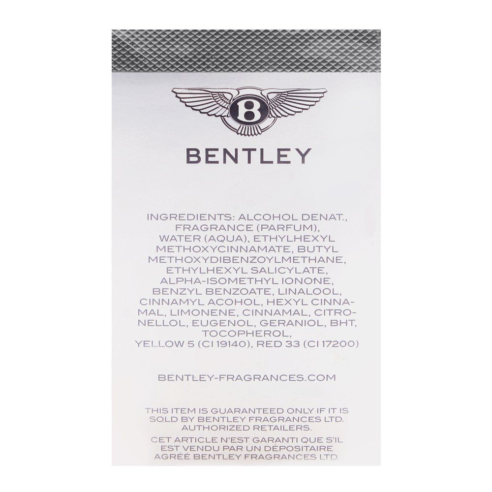 Bentley For Men Eau de Toilette 100ml - Image 3