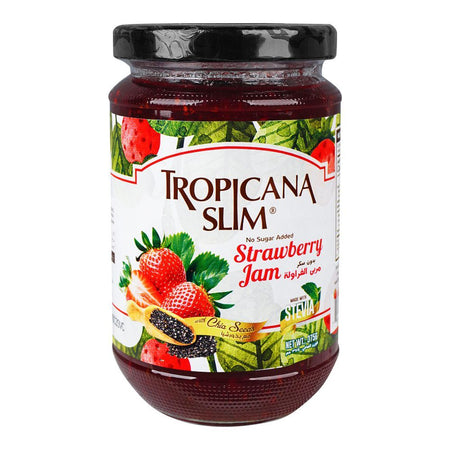 Tropicana Slim Strawberry Jam, No Sugar Added, 375g - Main Image