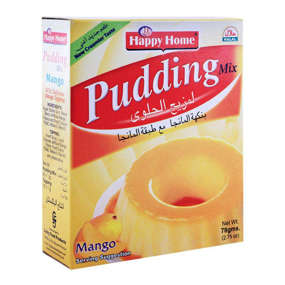 Happy Home Mango Pudding Mix 78g - Main Image