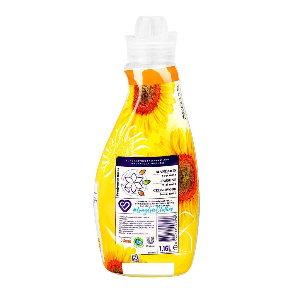 Comfort Sunshiny Days Fabric Conditioner, 1.16 Liter - Image 3