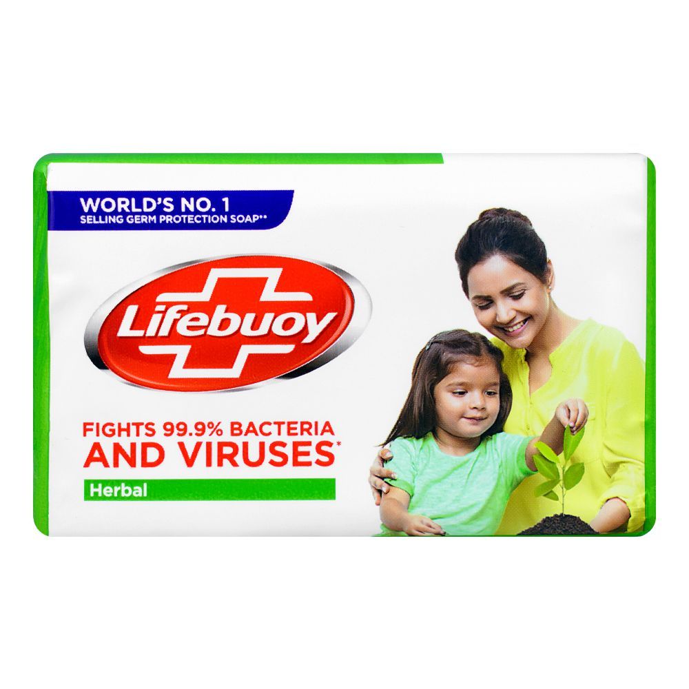 Lifebuoy Nature Green Soap, 98g - Main Image
