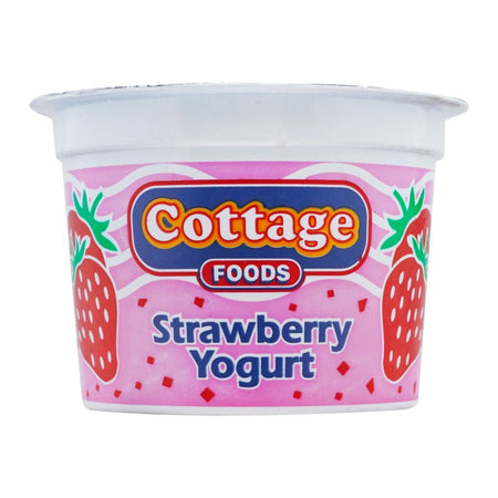 Cottage Strawberry Fruit Yogurt, 100g - Main Image
