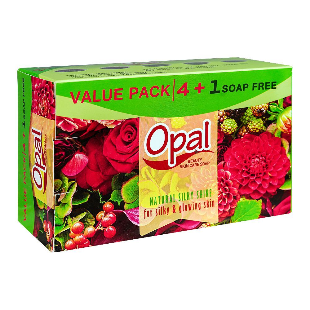 Opal Silky Shine Soap, 4+1 Value Pack - Main Image