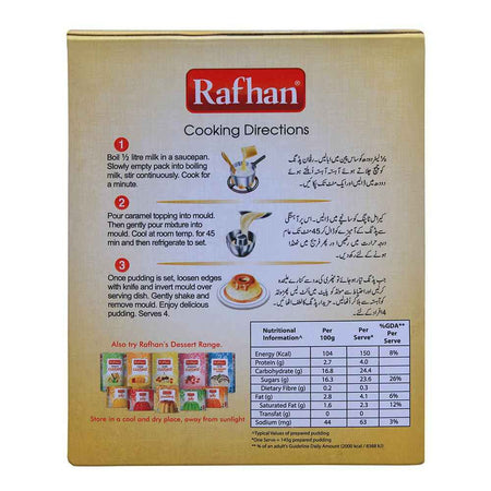 Rafhan Pudding Powder 78g - Image 3
