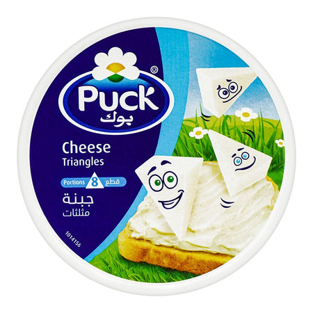 Puck Triangles Frozen Cheese, 8-Pack, 120g - Main Image