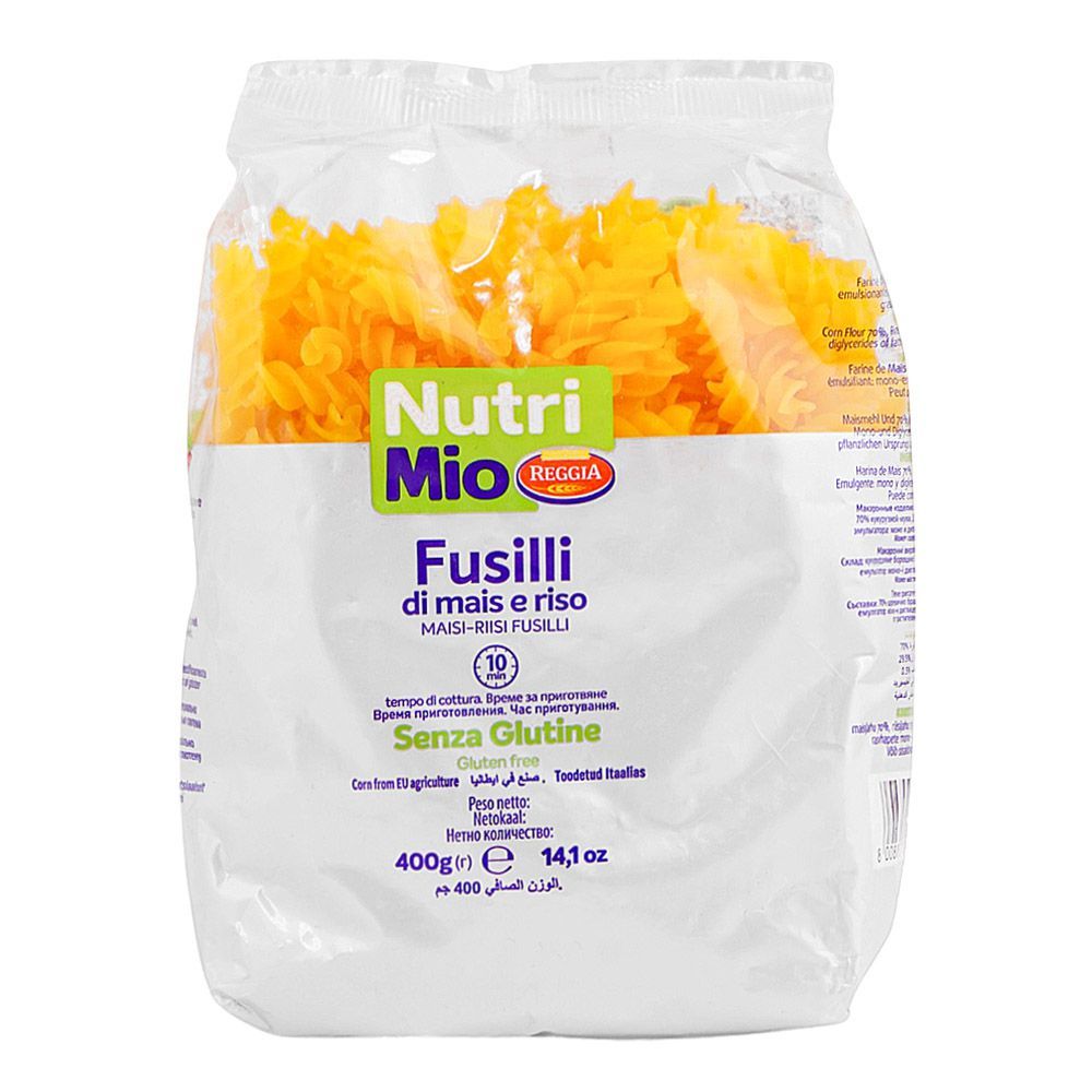 Reggia Nutri Mio Fusilli, 400g - Main Image