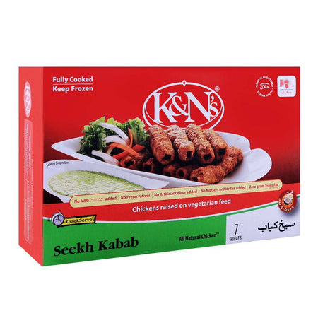 K&N's Chicken Seekh Kabab, 7-Pack - Main Image
