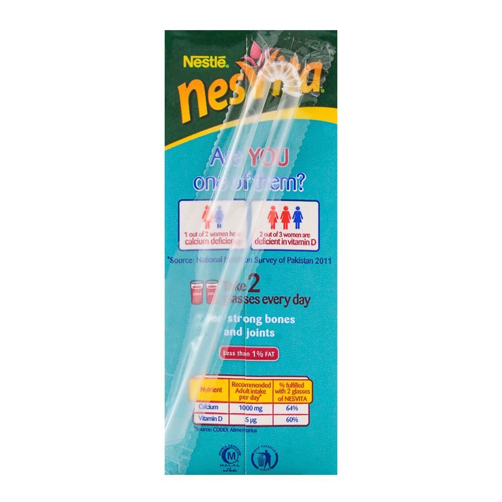 Nestle Nesvita Low Fat Milk, 200ml - Image 3