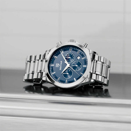 Benyar BY-5160 Moonphase Chronograph Watch Image 3