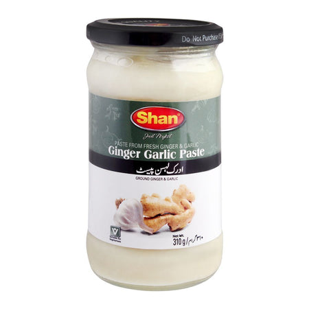 Shan Ginger Garlic Paste, Bottle, 310g - Main Image