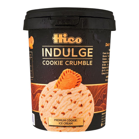 Hico Indulge Cookie Crumble Family Pack, 500ml - Image 2