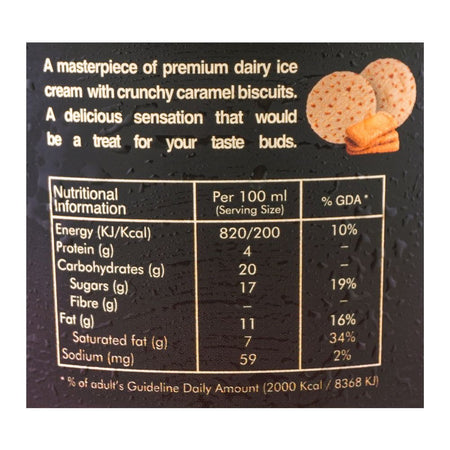 Hico Indulge Cookie Crumble Family Pack, 500ml - Image 5