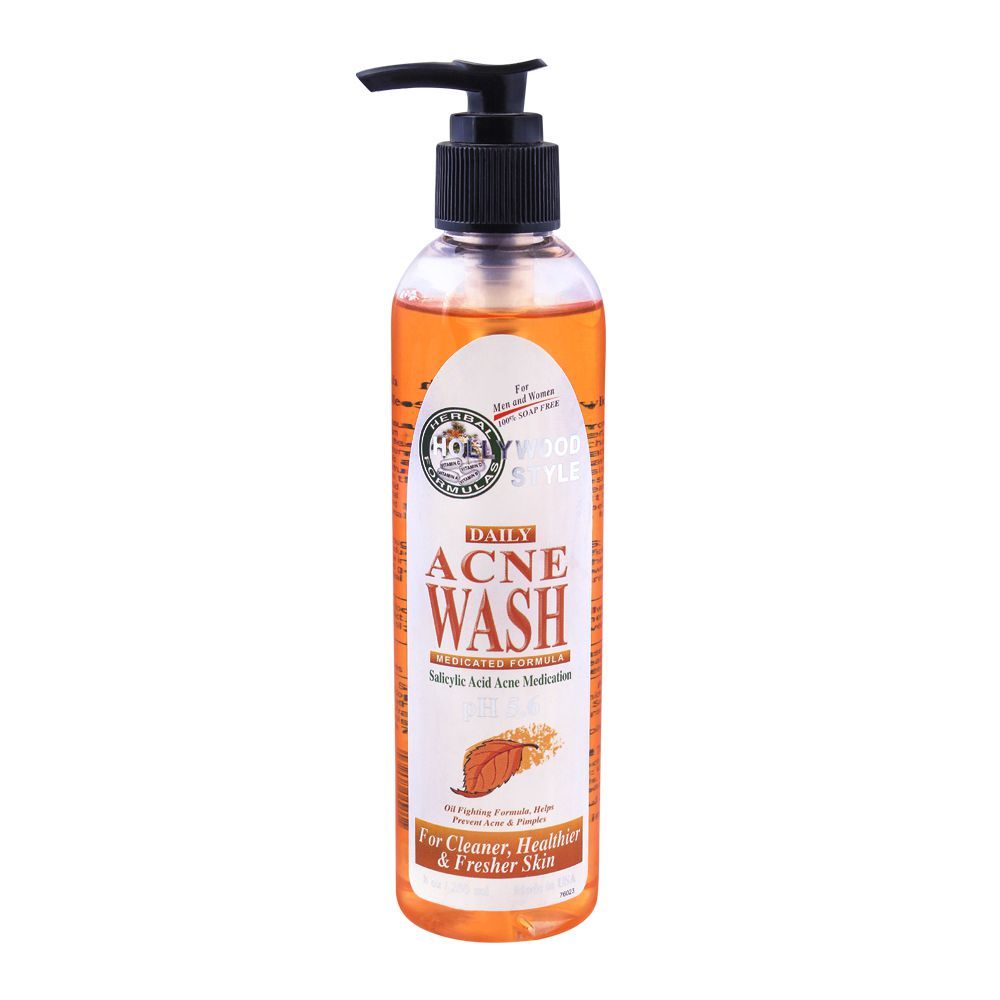 Hollywood Style Daily PH 5.6 Acne Wash 250ml - Main Image