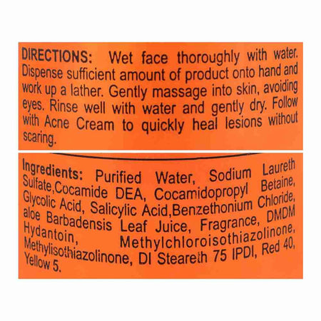 Hollywood Style Daily PH 5.6 Acne Wash 250ml - Image 3