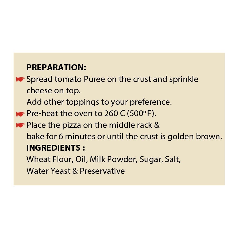 Syma's Pizza Crust, Large, 12 Inches - Image 2