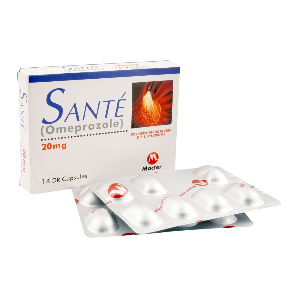 Macter Pharma Sante Capsule, 20mg, 14-Pack - Main Image
