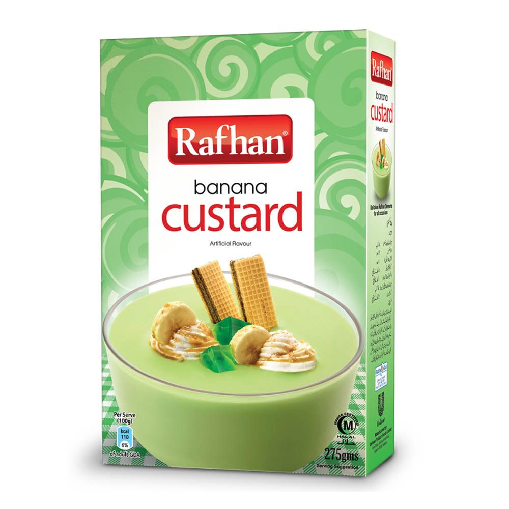 Rafhan Banana Custard 285g - Main Image