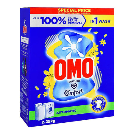 Omo Touch Of Comfort Washing Powder, For Automatic Machines, 2250g - Main Image