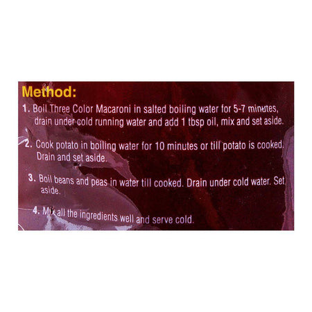Bake Parlor Three Color Macaroni 400gm - Image 4