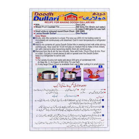 Laziza Doodh Dullari Dessert Mix 225g - Image 2