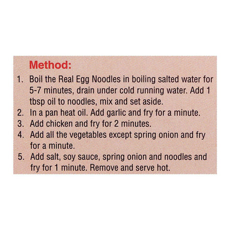 Bake Parlor Chinese Real Egg Noodles 227gm - Image 4