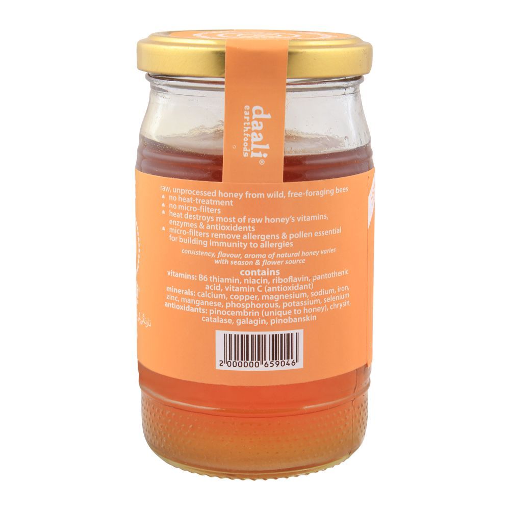 Daali Organic Citrus Honey, Unprocessed, 350g - Image 2