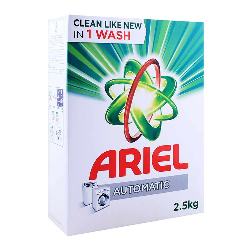 Ariel Automatic, Washing Powder, 2.5 KG Box - Main Image