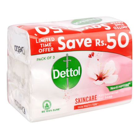 Dettol Skin Care Soap, 3x80g - Image 2