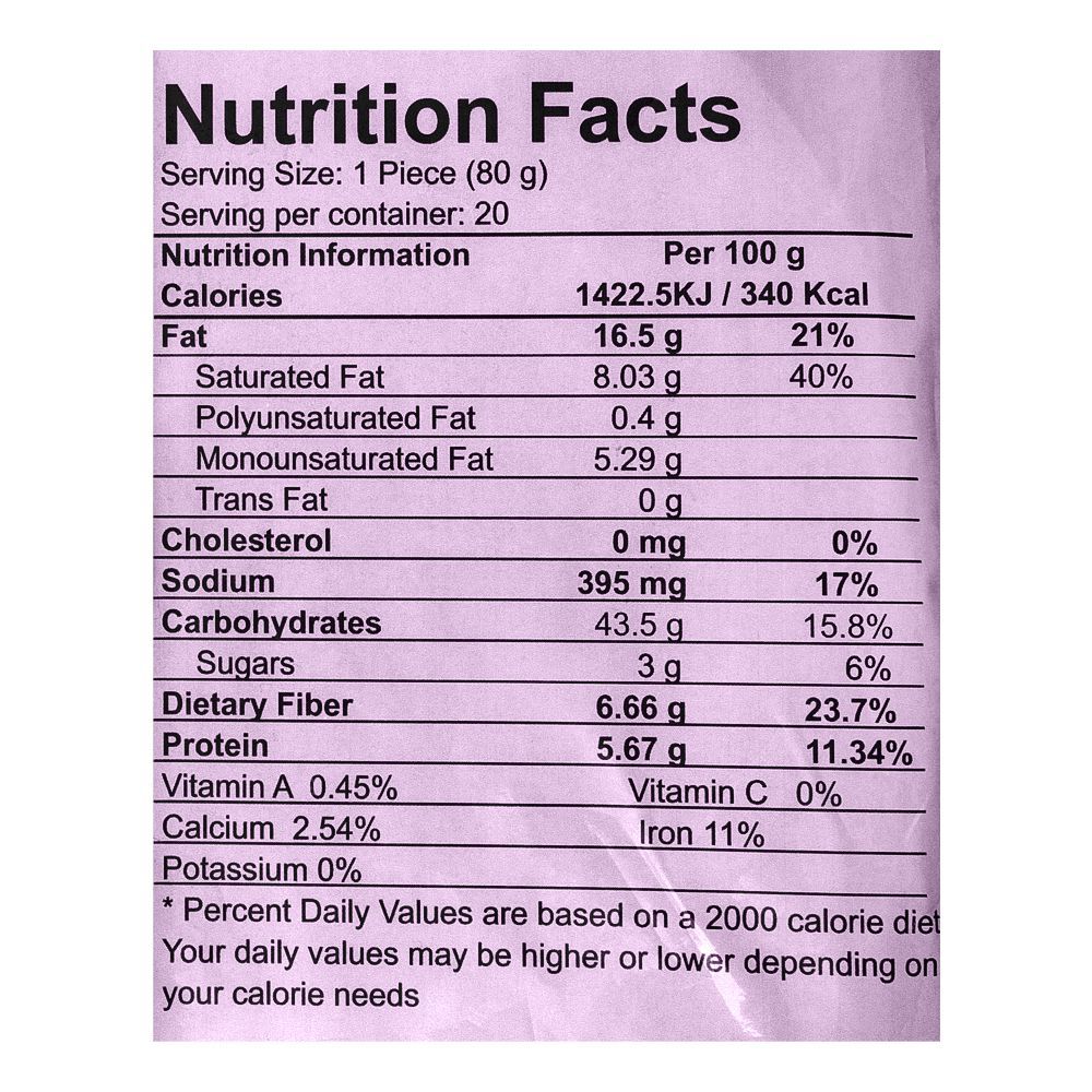 MonSalwa Plain Paratha, Family Pack, 20-Pack - Image 3