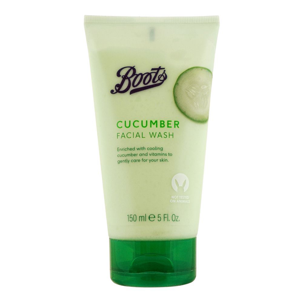 Boots Cucumber Facial Wash, 150ml - Main Image