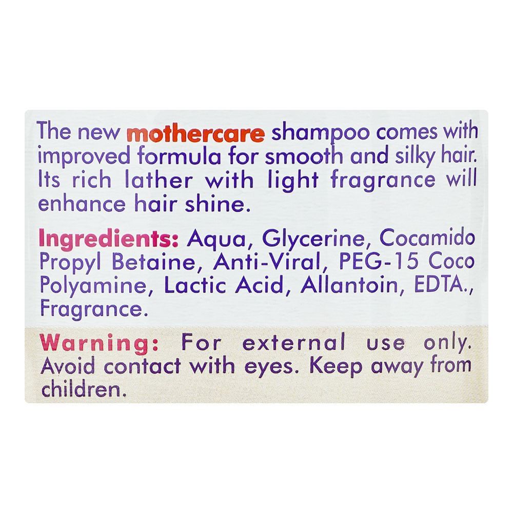 Mothercare Natural & Mild Baby Shampoo, Freshness With Fragrance, 300ml - Image 3