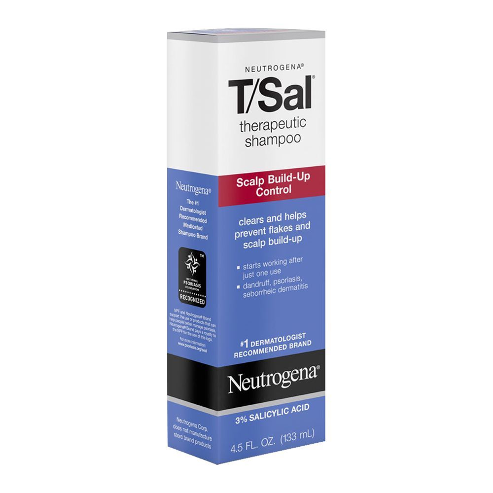 Neutrogena T/Sal Scalp Build-Up Control Therapeutic Shampoo, 133ml - Image 2