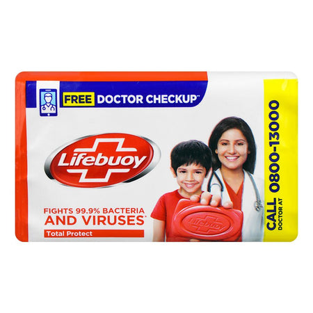 Lifebuoy Total Protect Red Soap, 98g - Main Image