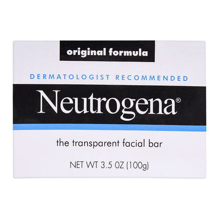 Neutrogena Original Formula Facial Bar, Transparent, 100gm - Main Image