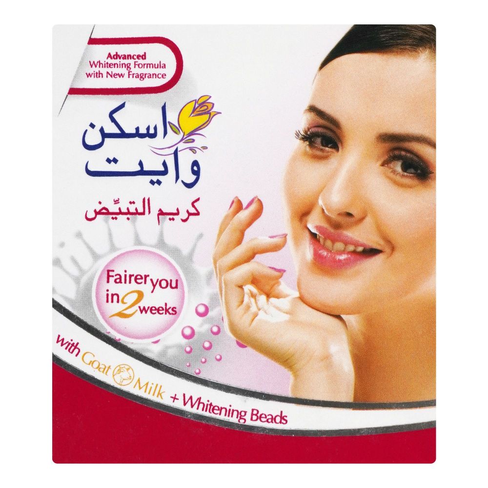 Skin White Whitening Cream, Fairer You In 2 Weeks, With Goat Milk + Whitening Beads, 91ml - Image 2