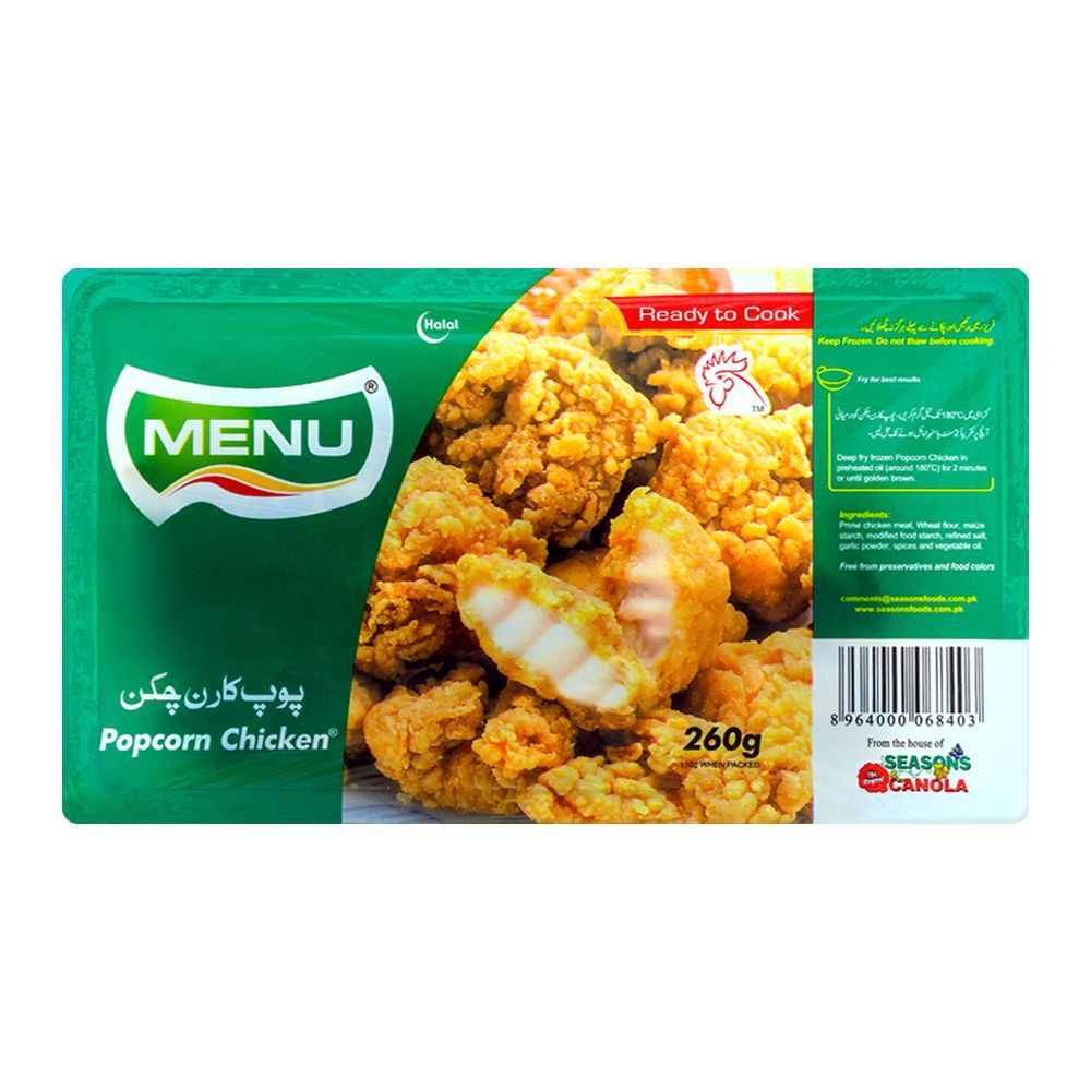 Menu Popcorn Chicken 260g - Main Image