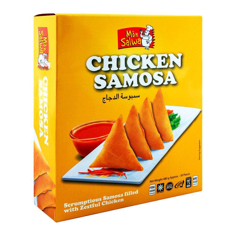 MonSalwa Chicken Samosas 30 Pieces - Main Image
