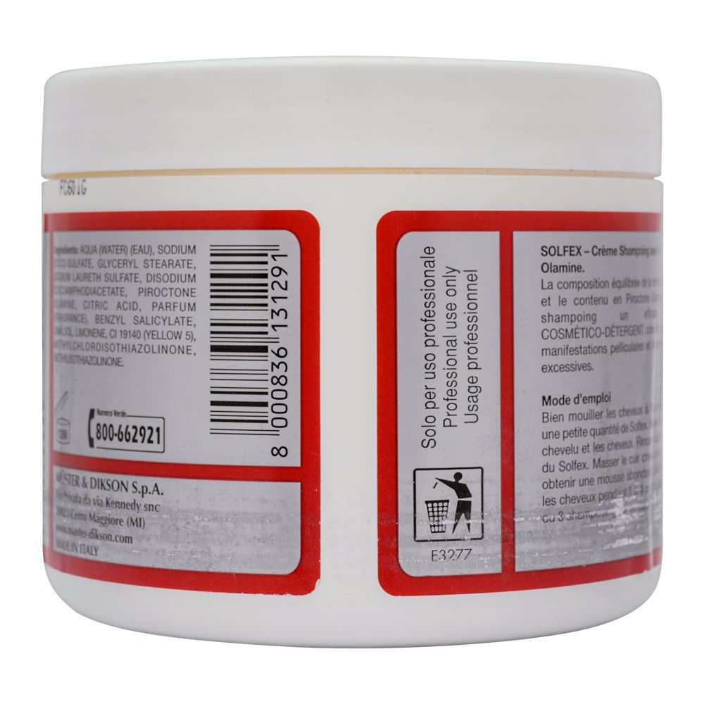 Diskson Solfex Cream Shampoo, 500ml - Image 2