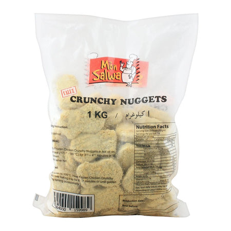 MonSalwa Frozen Value Chunky Chicken Nuggets, 1 KG - Image 4