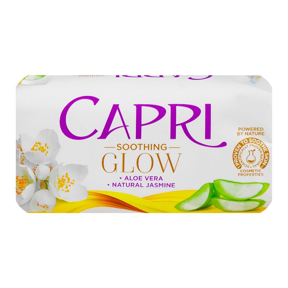 Capri Glow Jasmine White Soap, 120g - Main Image